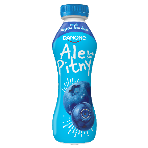 JOGURT ALE PITNY JAGODA-BOROWKA 270G DANONE