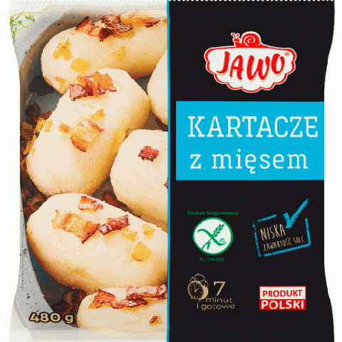 KARTACZE Z MIESEM JAWO 480G